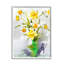 " Modern Daffodils Vase " by Claudia Bianchi-93921808