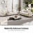 53.5" Comfy Cloud Couch Deep Seat Sofa Chair With Throw Pillow-1779721272