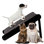 PETMAKER Memory Foam Dog Bed - 2-Layer Orthopedic Dog Bed with Machine Washable Cover - Nonslip Base (Tan)