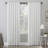 Velvet Noise Reducing Thermal Extreme 100% Blackout Back Tab Curtain Panel-1630679083-1630679101