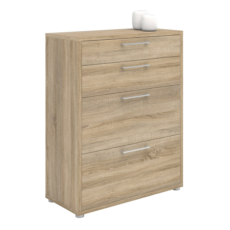 Eggen 4 Drawer 226.6cm W Chest, Oak