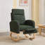 Chaise berçante ergonomique avec éponge haute densité, structure robuste et tissu en polyester doux pour un confort et un style ultimes