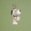 Snoopy With Gift Ornament