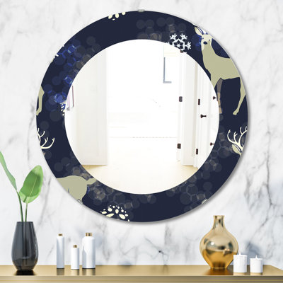 Christmas III Traditional Wall Mirror