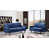 Velours bleu foncé