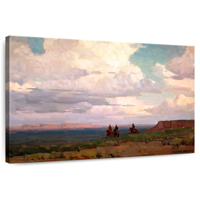 Lelar près du canyon De Chelly, H 20 po x l 30 po