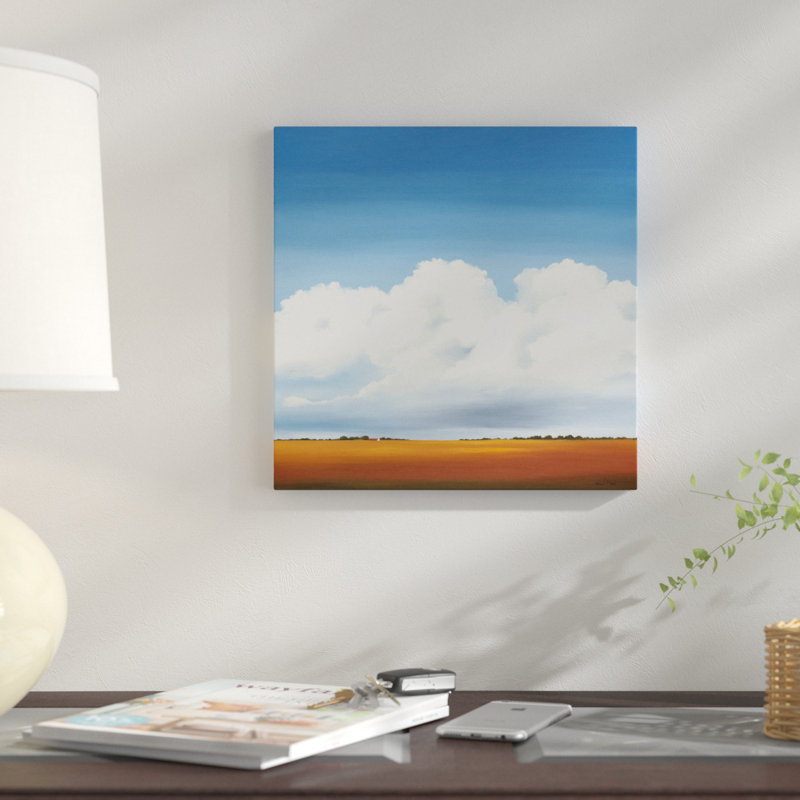 « clouds i », impression sur toile, H 12 po x l 12 po x P 0,75 po, Pas de tapis, Toile tendue