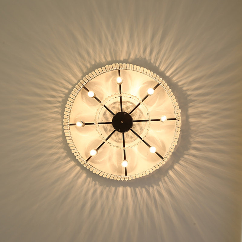Plafonnier encastré lustre en cristal