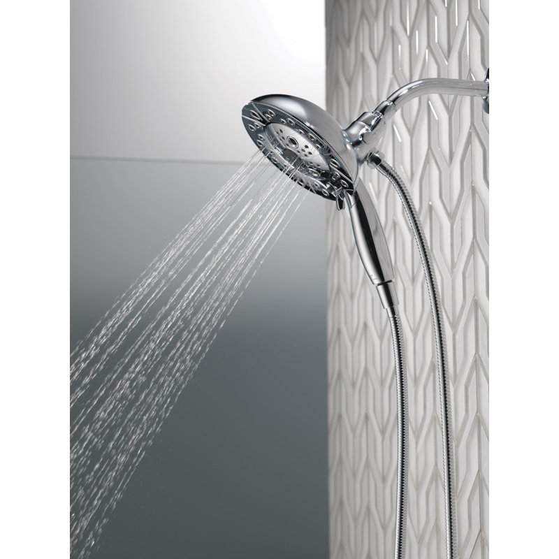 H2Okinetic In2ition 5-Setting Two-in-One Shower, Chrome