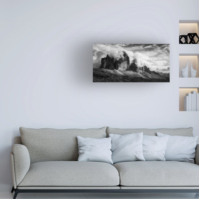 Daniel Gastager  The Black Peaks Canvas Art