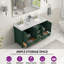 Meuble-lavabo autoportant 60 po avec lavabo double 60 po-108696796