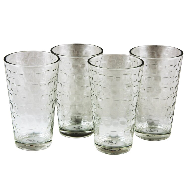 Highland Dunes Senna 16 - Piece Glass Drinking Glass Glassware Set