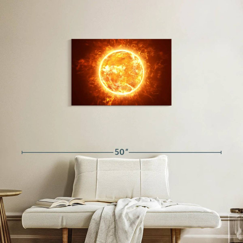 Oberle Scorching Sun, 20" H x 30" W