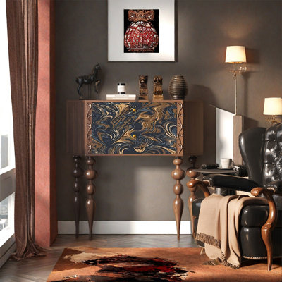 Armoire de rangement à deux tiroirs Frame