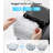 WIE Ice Maker Nugget Countertop 40LBS Pebble Ice Machine,Soft Crunchy Sonic Portable Small Frozen Ice Makers-122480186