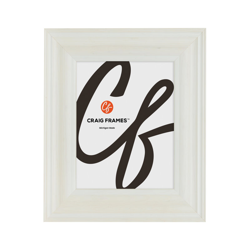 White Solid Wood Picture Frame, 22" x 32"
