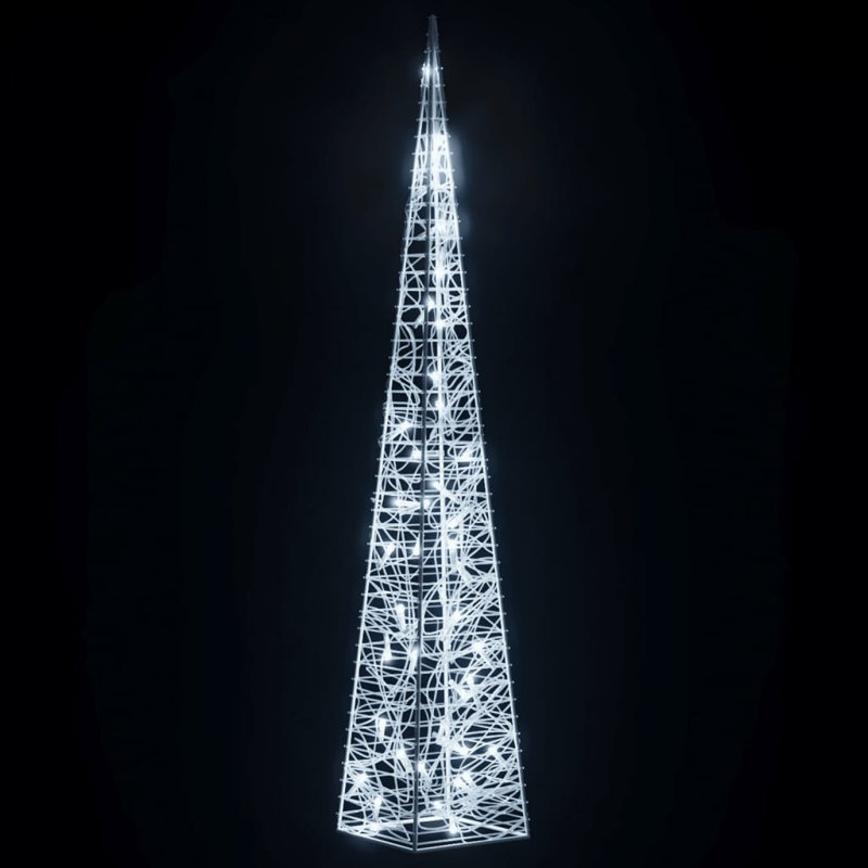 LED Twinkle Indoor / Outdoor Net Lights, 90cm H x 10cm L x 10cm D, Cold White