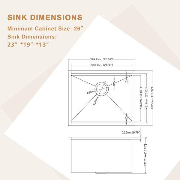 Dimensions du produit