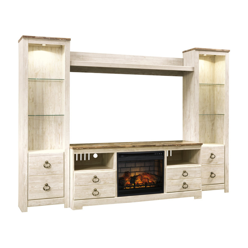 Jascha TV Stand Fireplace for TVs up to 60" Fireplace