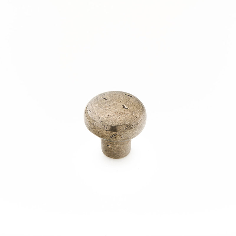 Bronze Round Knob, Italian Nickel