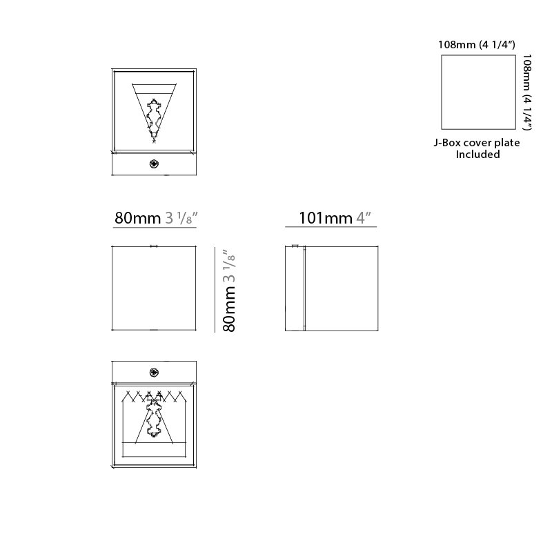 Dau 1-Light Flush Mount, Brushed Aluminum / GU10 base, 1 x 75W Halogen MR20 bulb, Up AND Down Light