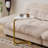 2-Piece White C-Shaped Side Table, Couch & Bed End Table for Small Spaces-242094828