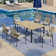 6 - Person Rectangular Outdoor Dining Set With Cushions