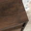 Commode 4 tiroirs, finition brune