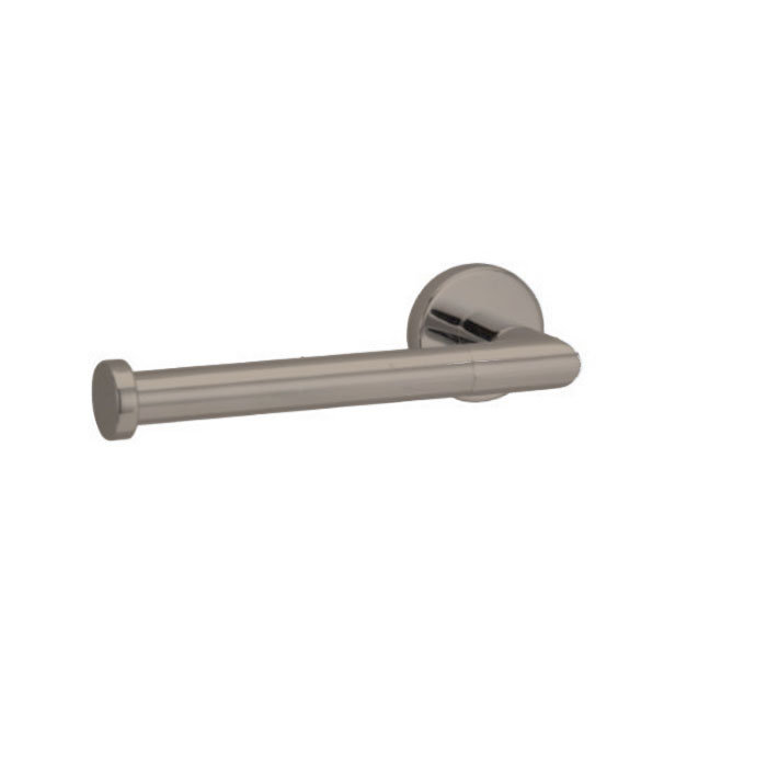 Porte-papier hygiénique mural Swirl, Nickel satiné