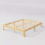 Structure de lit plateforme robuste en fer et bambou Amylia en bois massif et métal sans sommier-2136839184-2108340611