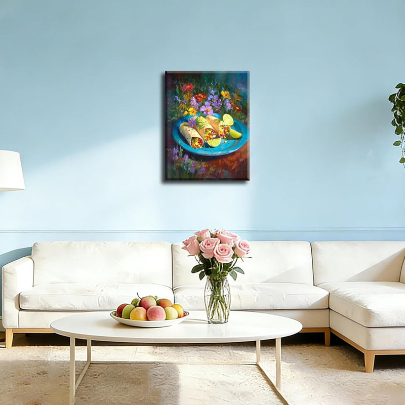 1 Piece Wrapped Canvas Wall Art