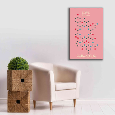 «Oxytocin Molecule 2» par Epic Portfolio, estampe numérique sur toile