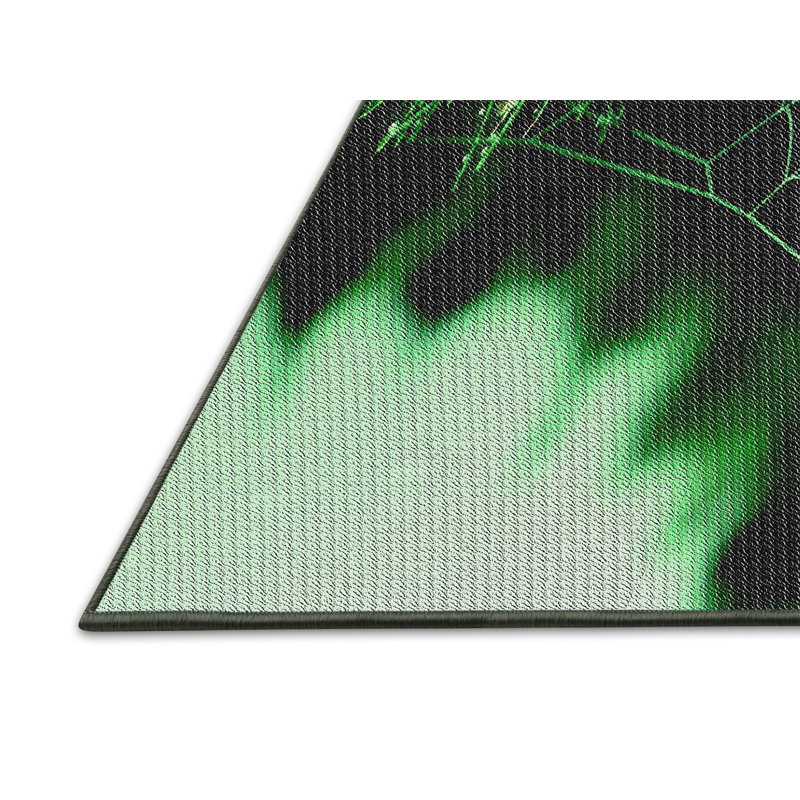 Tapis de zone verte à motif, Rectangle 2 pi x 4 pi