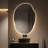 Dibbrun Frameless Lighted Bathroom Mirror Anti-Fog LED Wall Mirror-901436189-902978309