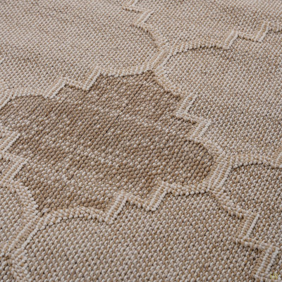 Guros Collection 4X6  / Trellis Indoor / Outdoor Area Rug