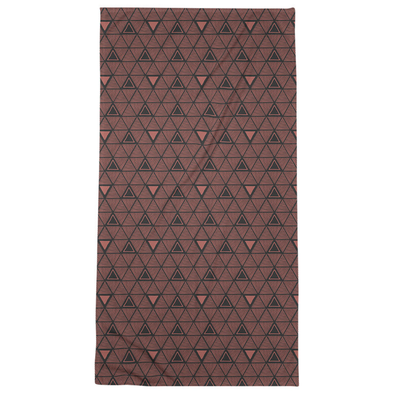 Serviette de bain Classic, Brun foncé / Brun clair