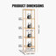 33cm W Nan Bamboo Shelving Unit