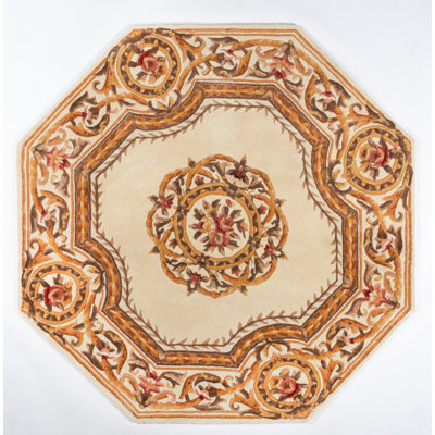 Airell Wool Floral Indoor Rug