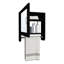 Armoire à pharmacie blanche à miroir avec porte-serviettes, H 19,7 po et l 17,7 po, deux tablettes pour la salle de bain, unité d'organisation simple et pratique-1016525187