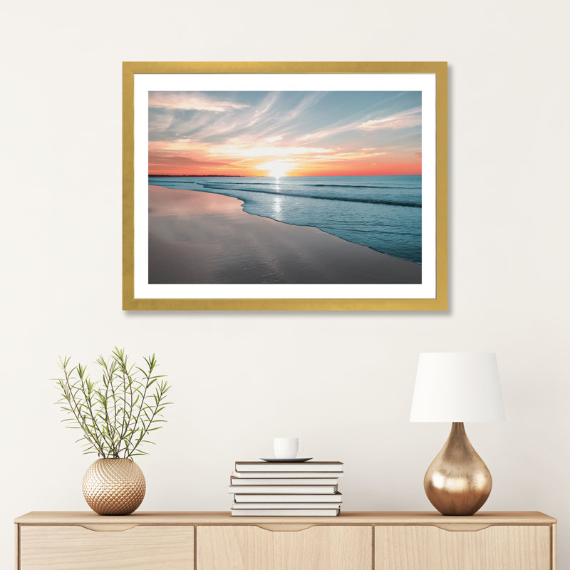 « relaxing matinée » par marcus prime-photographie, H 24 po x l 32 po x P 1 po, Papier encadré doré