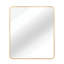 Miroir mural rectangulaire pour salle de bain