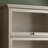 White 4-layer Glass Display Cabinet With Flip-up Glass Door Design For Storage And Collection Display, Suitable For Living Rooms (specially For Antiques, Toys, And Books)