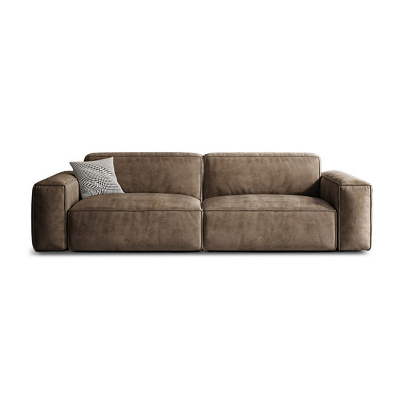 Coussin modulaire Coffee Coffee, Café, 29,13 po H x 86,61 po L x 37,4 po P, 2
