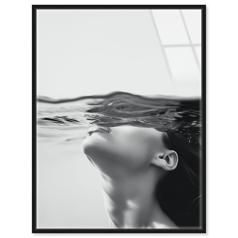 Breathe II Nautical Framed Acrylic by Oliver Gal, 25" H x 21" W