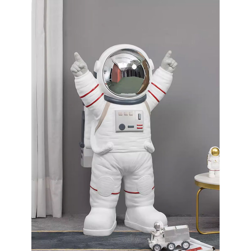 Grand ornement de plancher Creative Astronaut