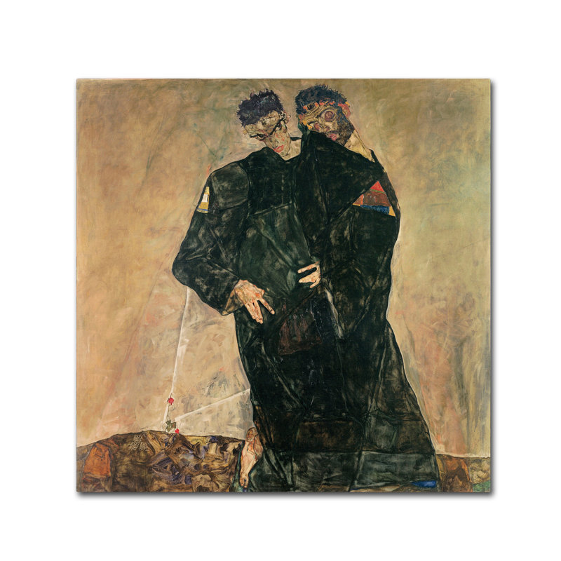 « the hermits », reproduction sur toile tendue, H 14 po x l 14 po