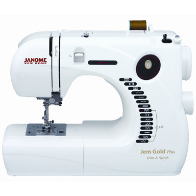 661G Jem Gold Plus Trim and Stitch Sewing Machine