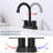 Bathroom faucet with 360 degree turn spout-115744936