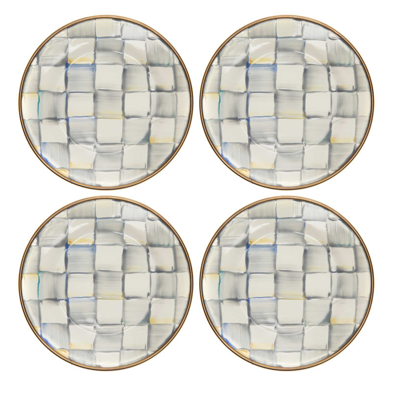 Sterling Check® Appetizer Plates