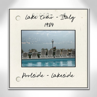 Travel Slide Collection "Lake Como, Italy" Print